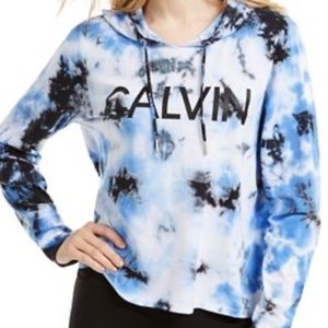 Calvin Klein tie dye hoodie